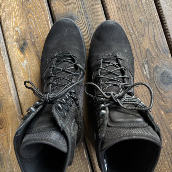 TIMBERLAND LMT RELEASE BLACK FLYROAM TACTICAL LACE UP LEATHER BOOT - MENS 11 - Picture 6 of 11